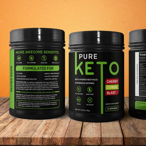 Label Design for Supplement