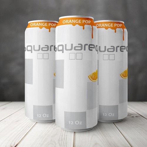 Beverage Can Label design