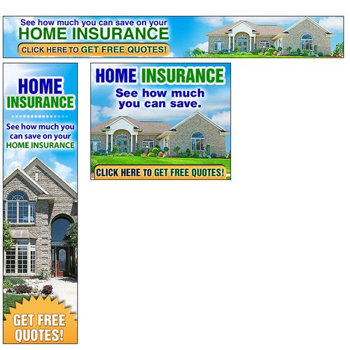 Banners for Insurance Quotes