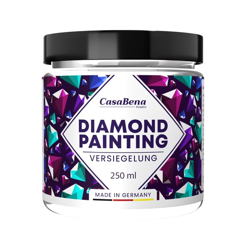 Diamond Painting Finishing - Label
