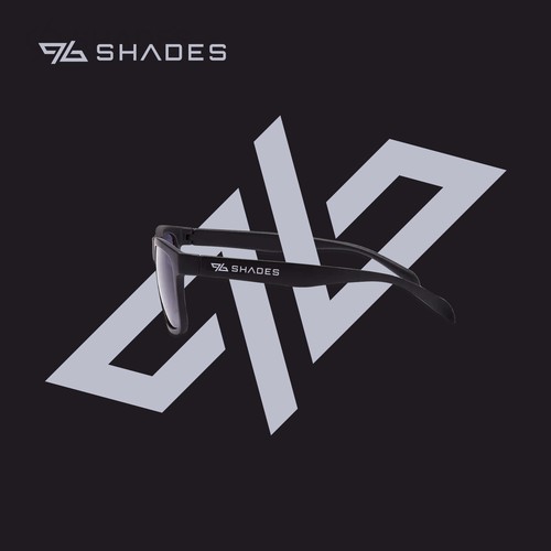 96 SHADES logo design