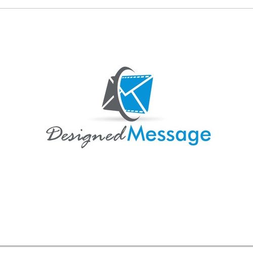 Creative logo for a creative messaging company - Designed Message