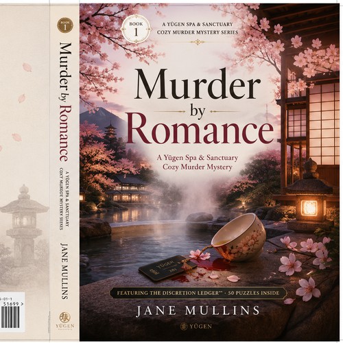 Murder by Romance | Luxury Kyoto Cozy Mystery Book Cover