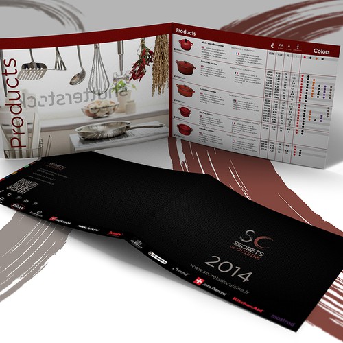 Create a nice and clean catalogue for secrets de cuisine - Step #1