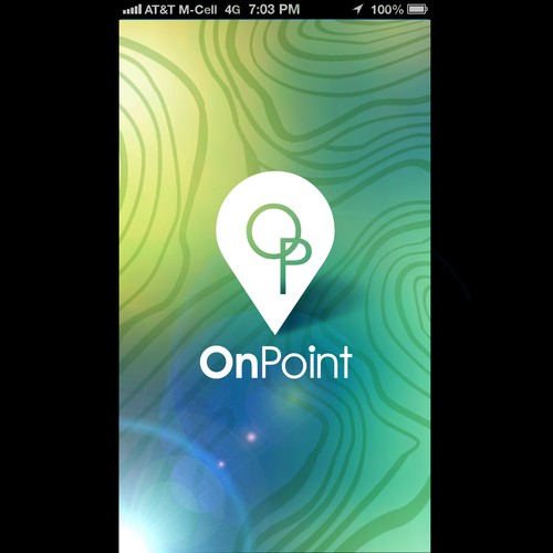 Design simple app background splashscreen
