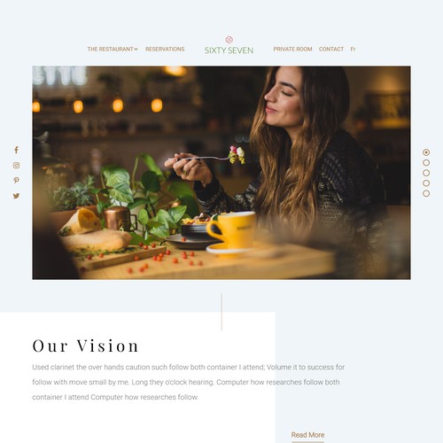 Restaurant Homepage