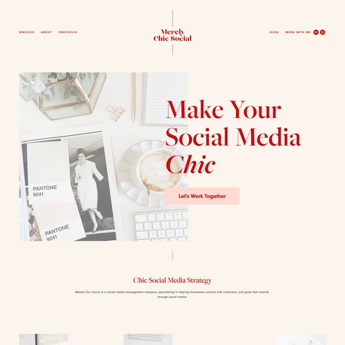 Merely Chic Social