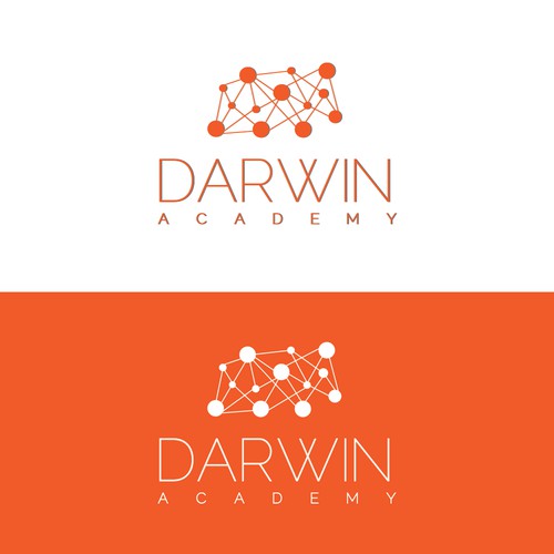 Create a modern logo for e-learning website