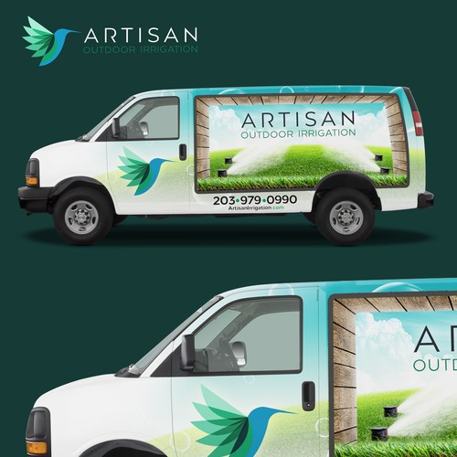 Van Wrap for Artisan irrigation