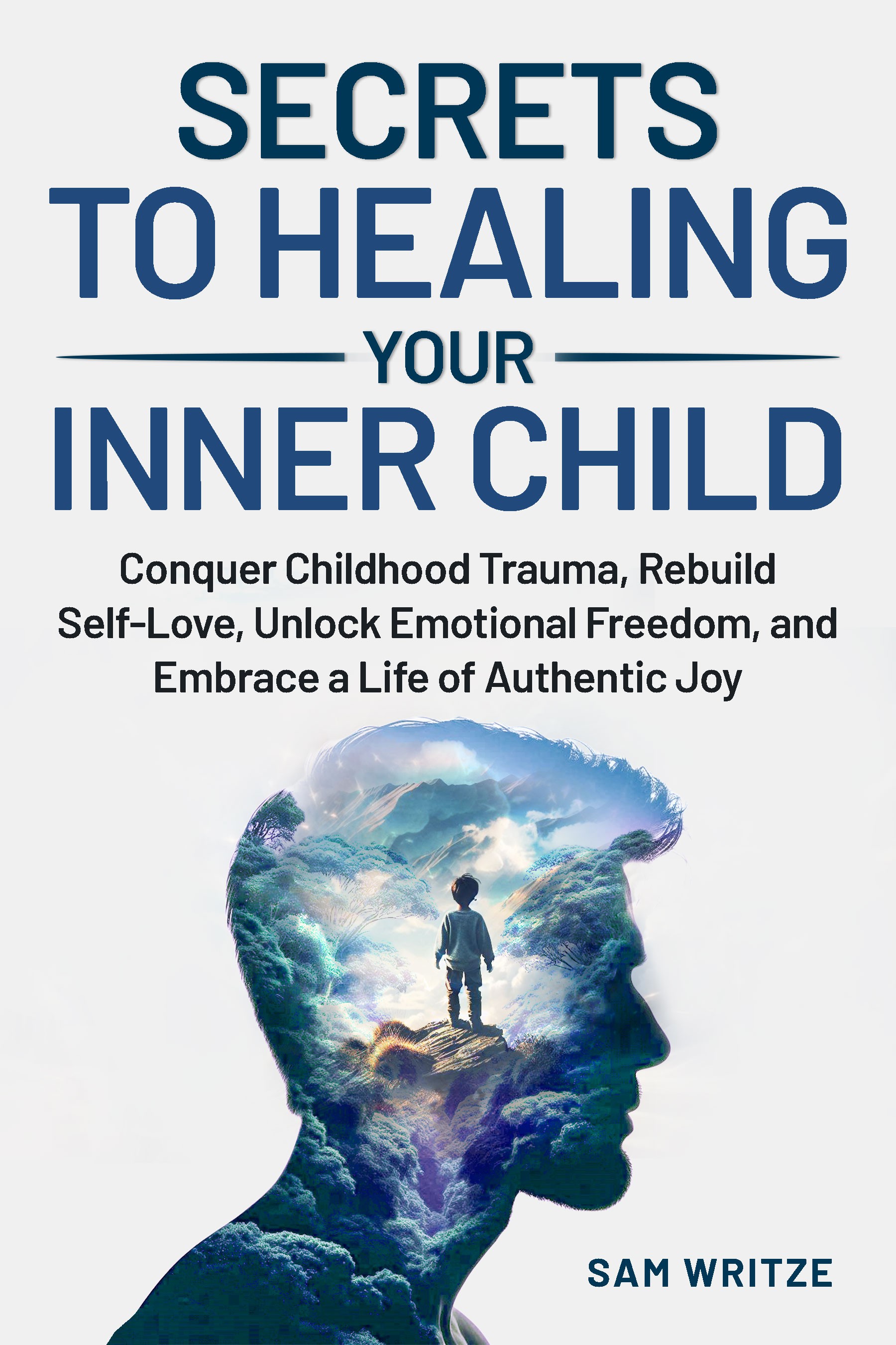 I need a very professional image, and writing on the front cover of the book