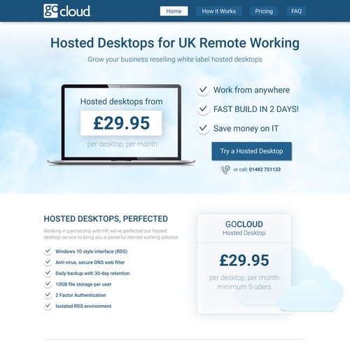 GoCloud website