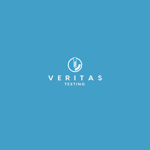 Veritas Testing Logo Design