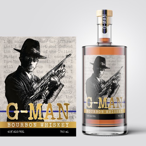 G-MAN Whiskey concept