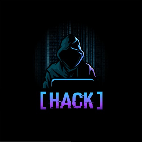 Hacker Themed Logo