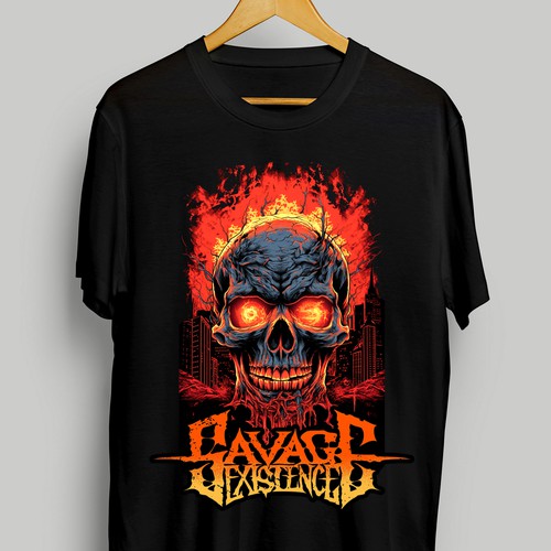 Dark Rock T-shirt Design