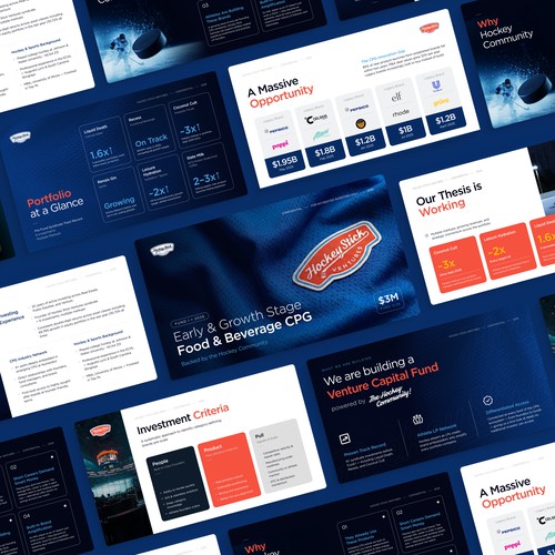 Cool Venture Capital Fund Deck Concept