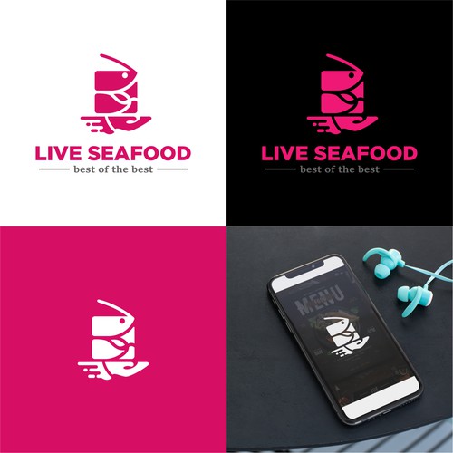 Logo for Seafood delivery service