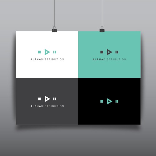 logo for audio equipment distributor v4