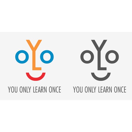 Create a fun logo for education software for Children - YOLO