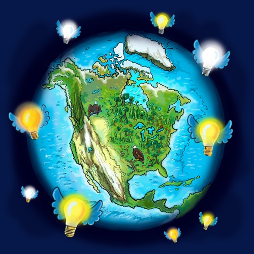 earth illustration 