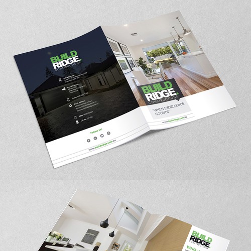 Bi-Fold Brochure for Build Ridge