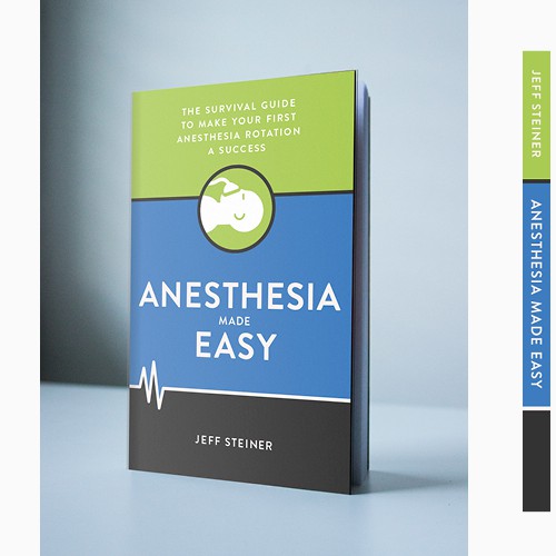 Create a Swiss Style book cover for an unconventional medical text book