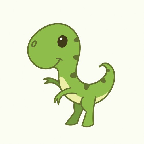 Cute T-Rex mascot