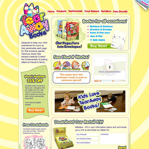 TearAway Books Website