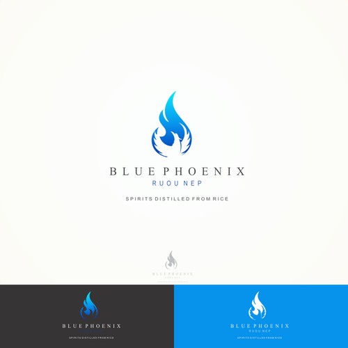 blue phoenix logo