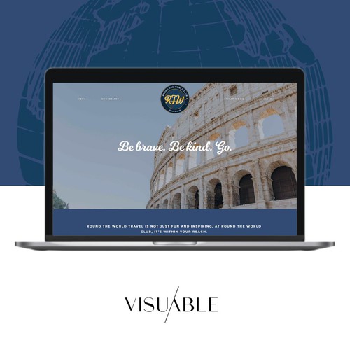 Squarespace Website Design for Travel & Lifestyle Company