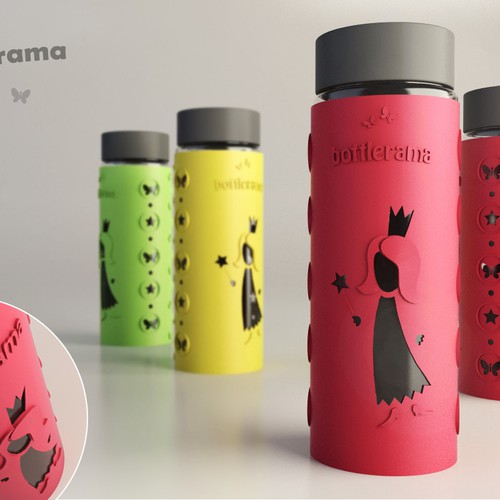 Create the next amazing princess to feature on a new water bottle