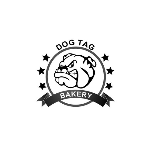 Create the next logo for Dog Tag Bakery