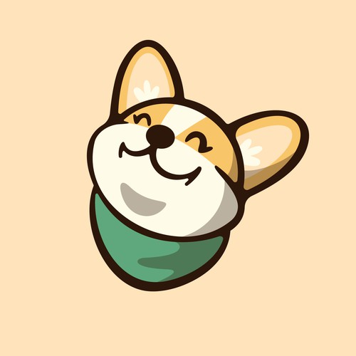 Proud Corgi Logo