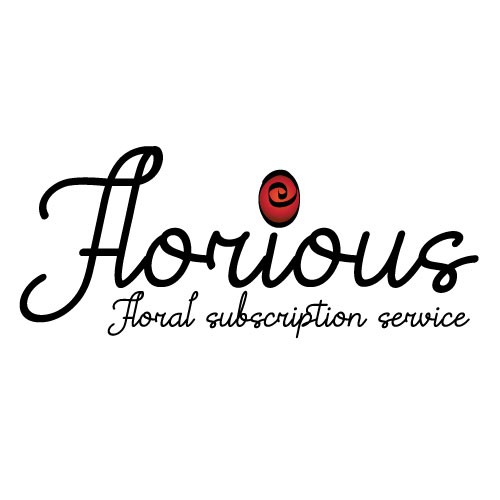 Feminine Floral Logo for Florious