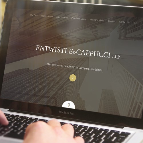 Entwistle Law Website Design
