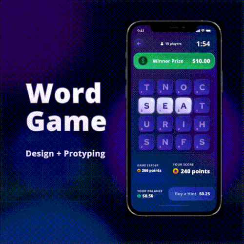Word Game Design + Prototyping