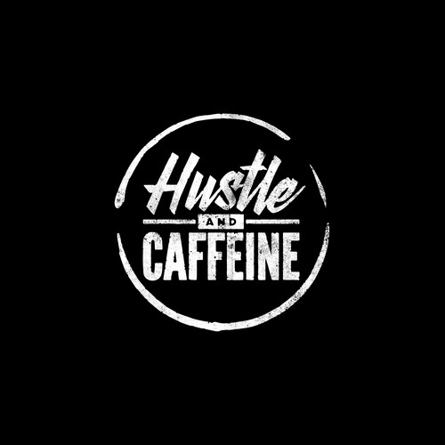 Logo design of Hustle & Caffeine
