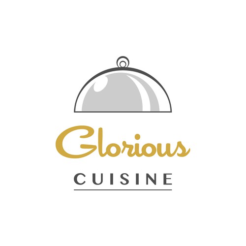 Logo for a catering company