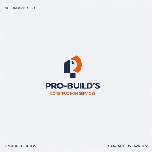 PRO-BUILD’S Construction Services - Logo Design