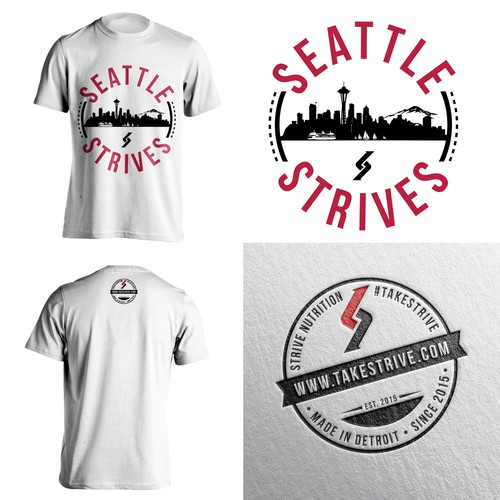 T-Shirt Concept - Seatle Strives