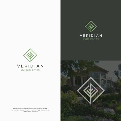 Simple, bold logo for high end landscape design/build firm