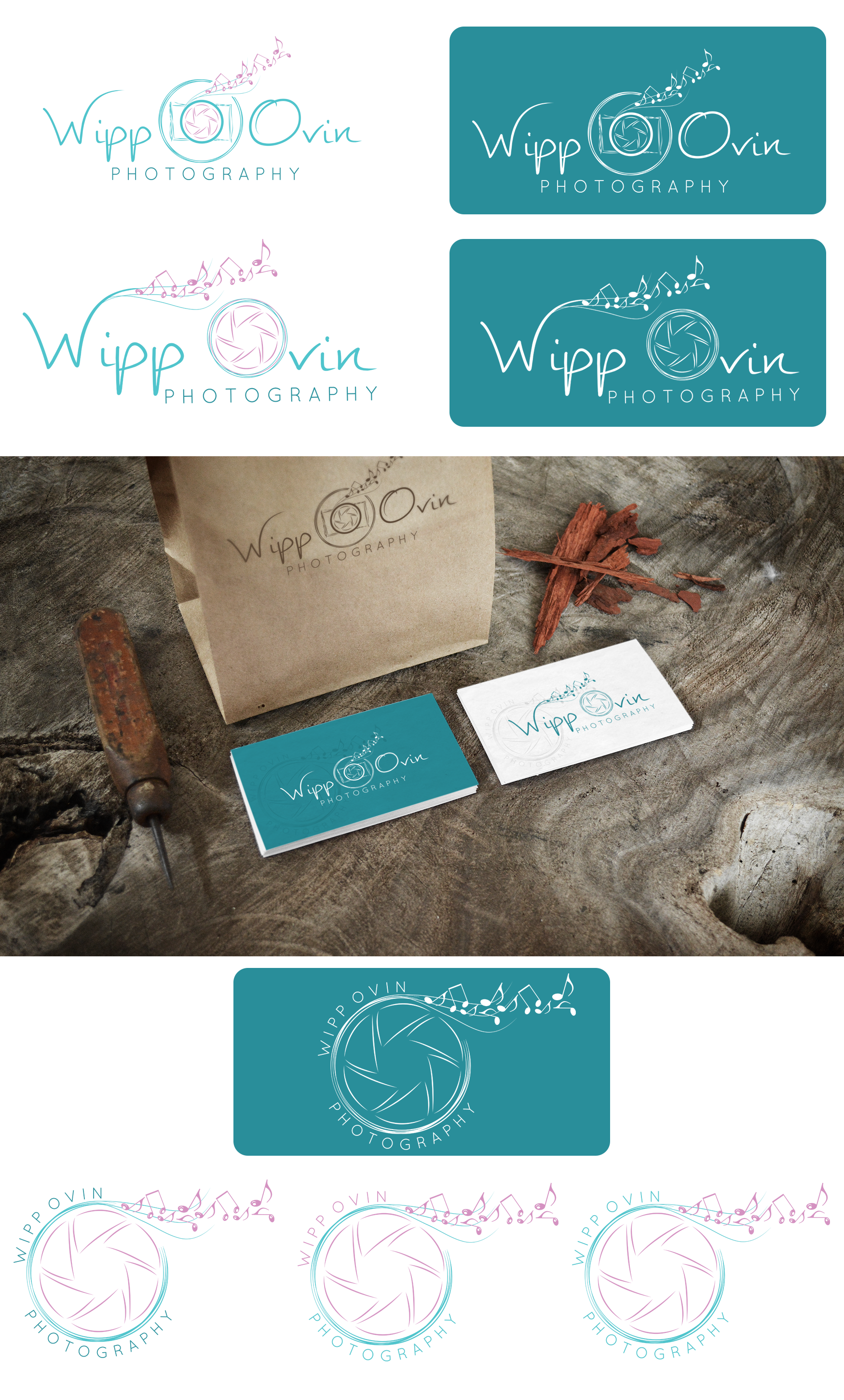 Eye-catching and unique logo for photographer! (Children, families, weddings)