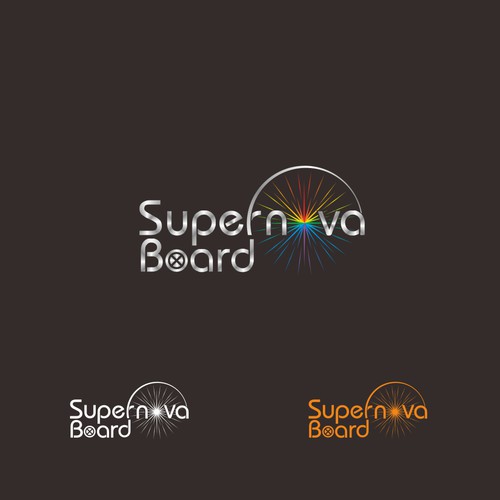 logo for "Supernova Hoverboard"