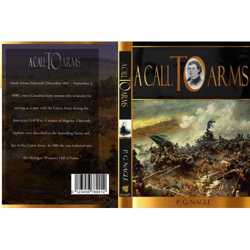 Cover for a Civil War historical novel about a woman serving as a soldier
