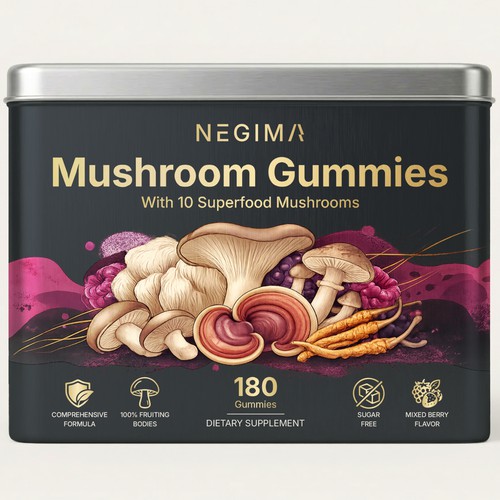 mushroom gummy candies