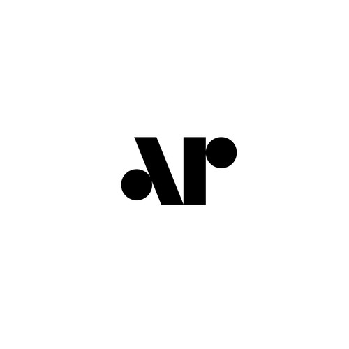 Bold and flat logo for architec academy.