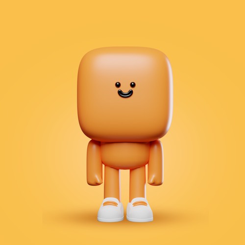 solar 3D mascot