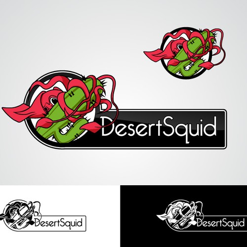 Design concept for Desert Squid