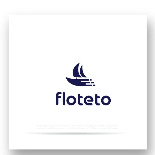 Dynamic logo design for software platform Inspired by nautical style.