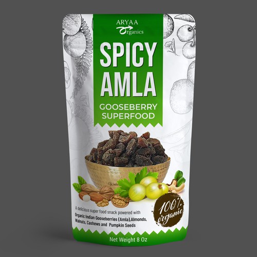 Packet Design for Organic Food